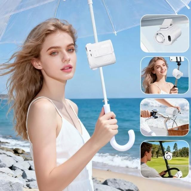 Waist-Clip Portable Fan
