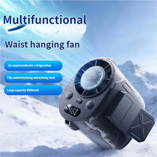Waist-Clip Portable Fan