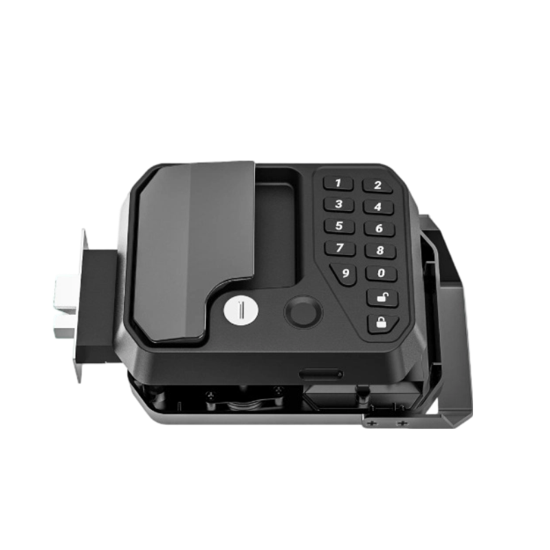 🚪Smart RV Door Lock——Keyless entry, supporting 100-foot Bluetooth app access, fingerprint recognition, remote control, and physical keys.