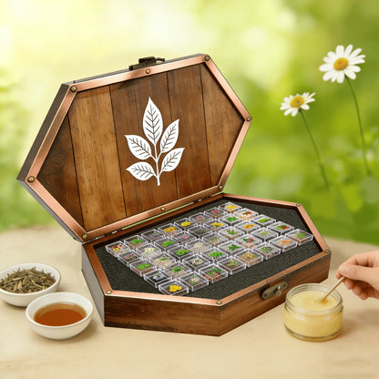 🌱 40 Medicinal Herb Seeds Kit – Grow Your Own Healing Garden & Herbal Teas