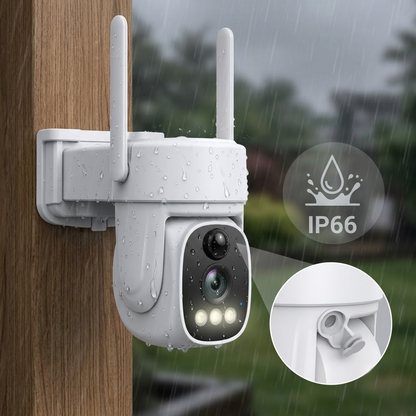 ☀️Solar‑Powered Outdoor Security WiFi Camera