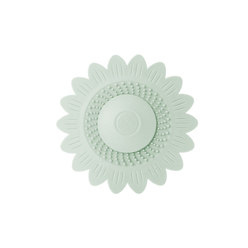 🌻4PCS-Sunflower Silicone Drain Cover| Hair Catcher & Anti-odor Stopper