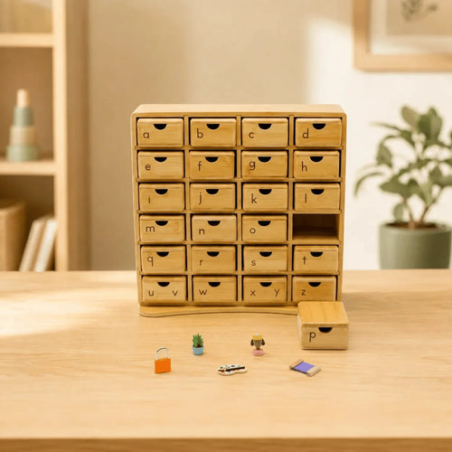 Montessori Phonetic Alphabet Cabinet