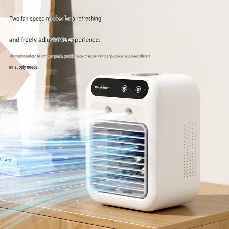 💨Portable USB Desktop Humidifying Cooling Fan