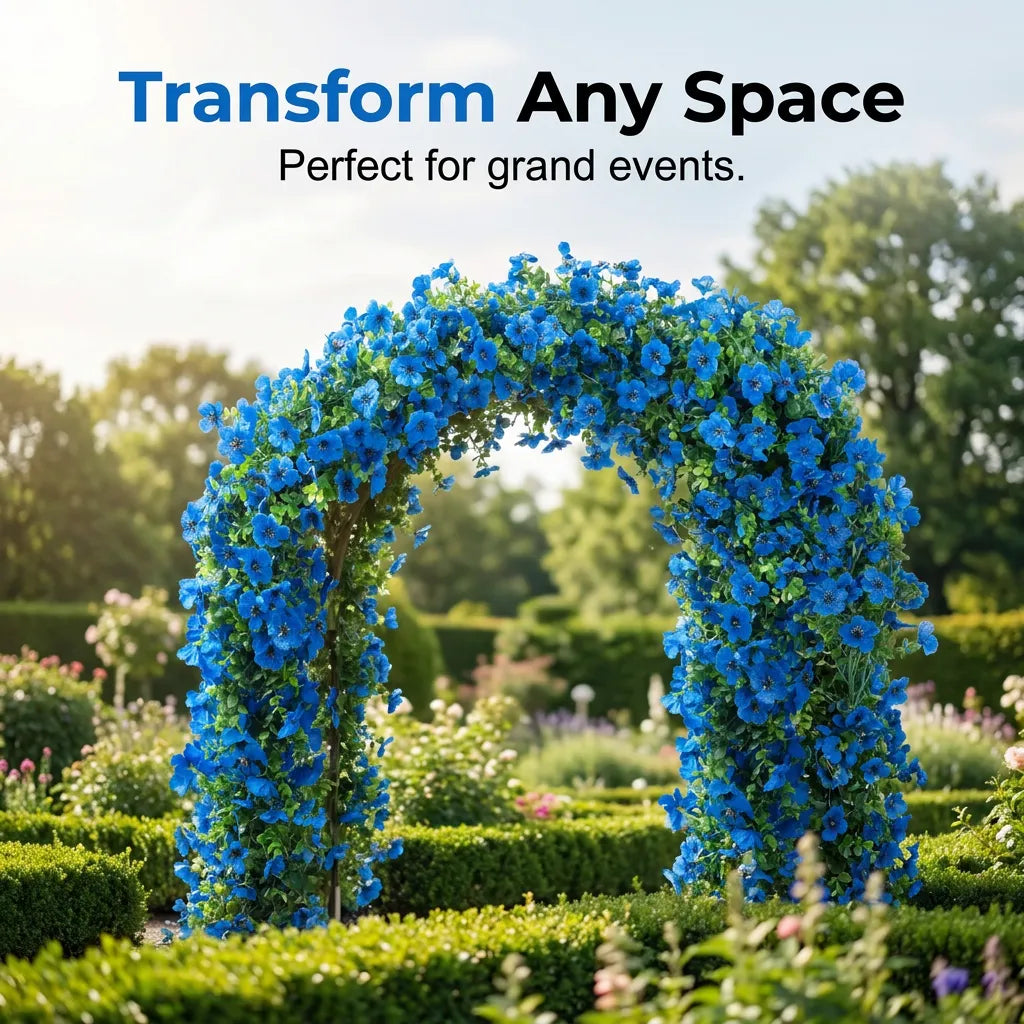 💐 Versatile Artificial Violet Vines – Reusable Garlands Suitable for All Decorations and Holidays 🌸 🎄