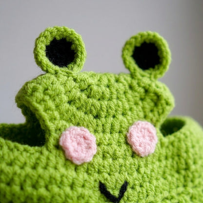 🐱 Handmade Knitted Pet Hat and Collar Set – Cute Fruit-Animal Designs