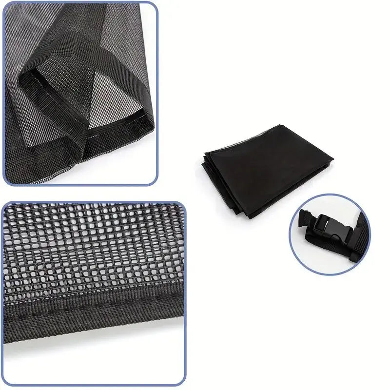 ❄️ Heavy-Duty Mesh AC Cover – ✨All-Season Outdoor Protection