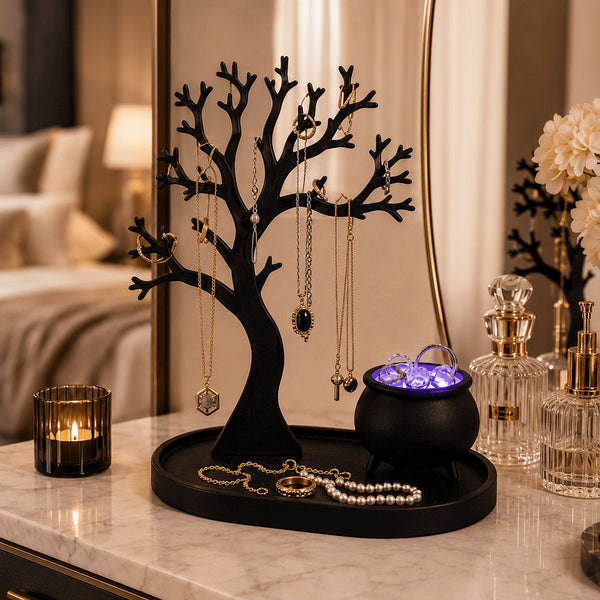 🔥Last Day 50% OFF - 💍✨Illuminated Jewelry Tree Organizer