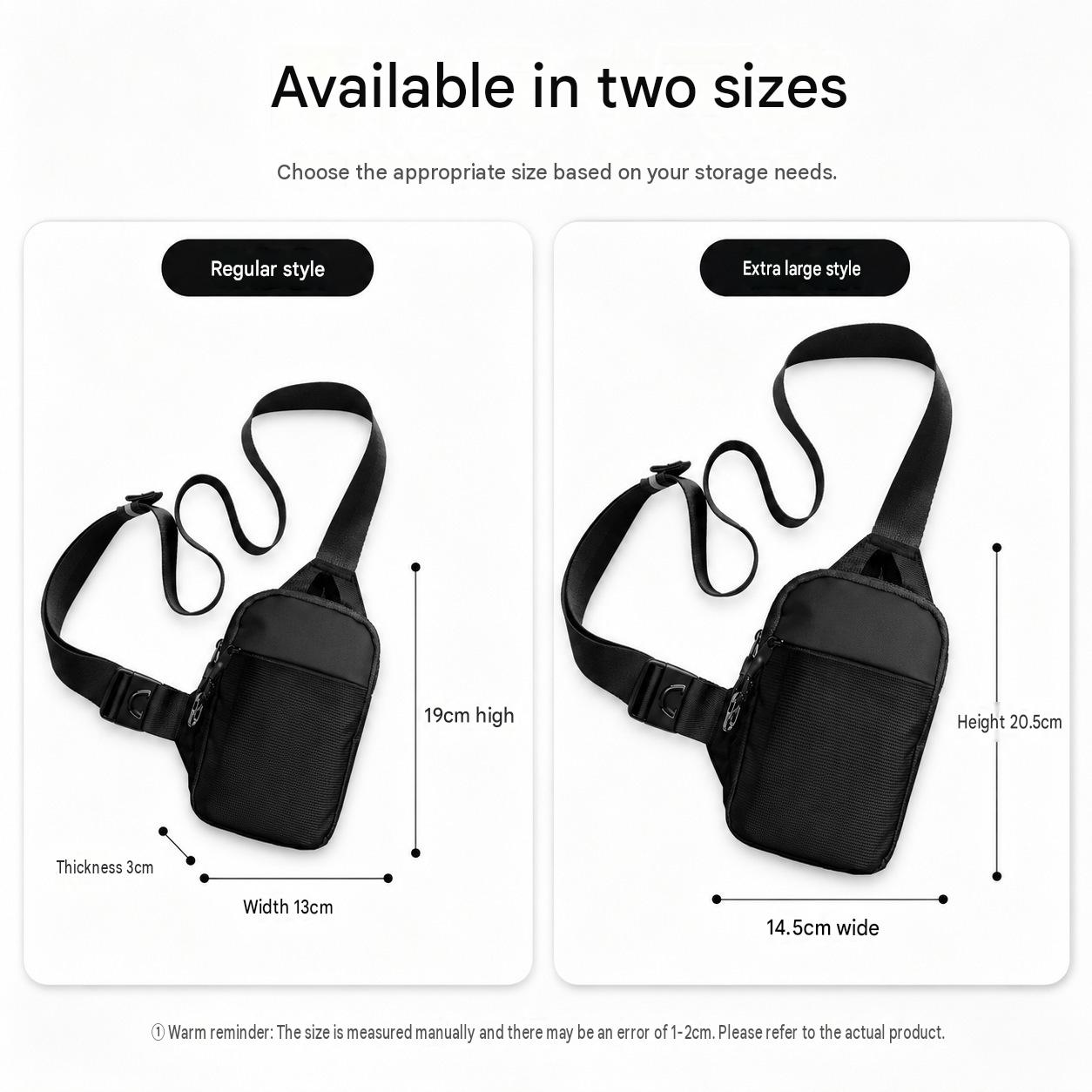 🛡️Anti‑Theft RFID Blocking Sling Bag | Lightweight Crossbody Travel Pack