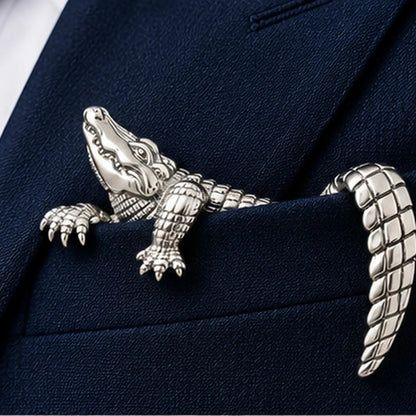 Luxury Sculpted Animal Brooch – Premium Statement Piece for Suits & Blazers