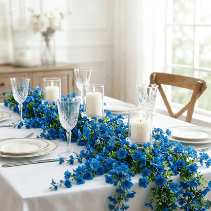 💐 Versatile Artificial Violet Vines – Reusable Garlands Suitable for All Decorations and Holidays 🌸 🎄