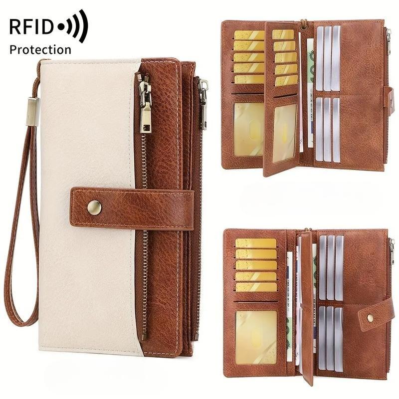 🛡️ Women's RFID Blocking Trifold Wallet-Keep your cards safe