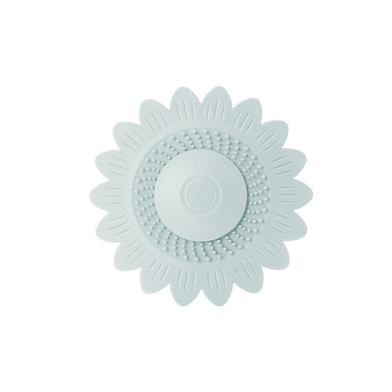 🌻4PCS-Sunflower Silicone Drain Cover| Hair Catcher & Anti-odor Stopper