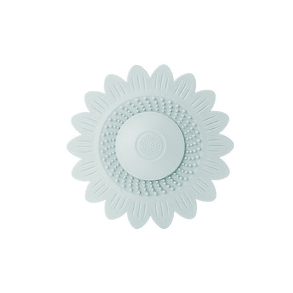 🌻4PCS-Sunflower Silicone Drain Cover| Hair Catcher & Anti-odor Stopper