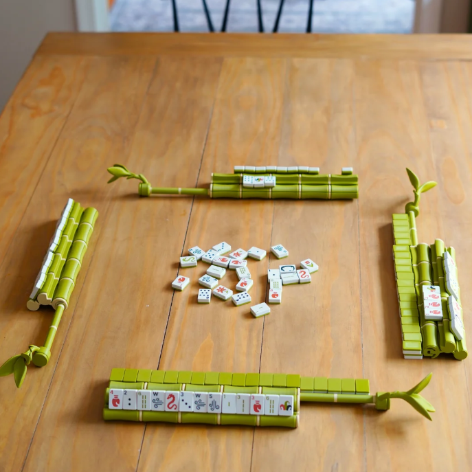 Lucky Bamboo Mahjong Set