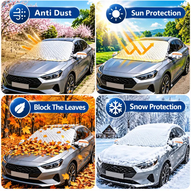❄️🚗Car Windshield Snow Ice Cover-All‑Season Windshield Protector for Your Vehicle