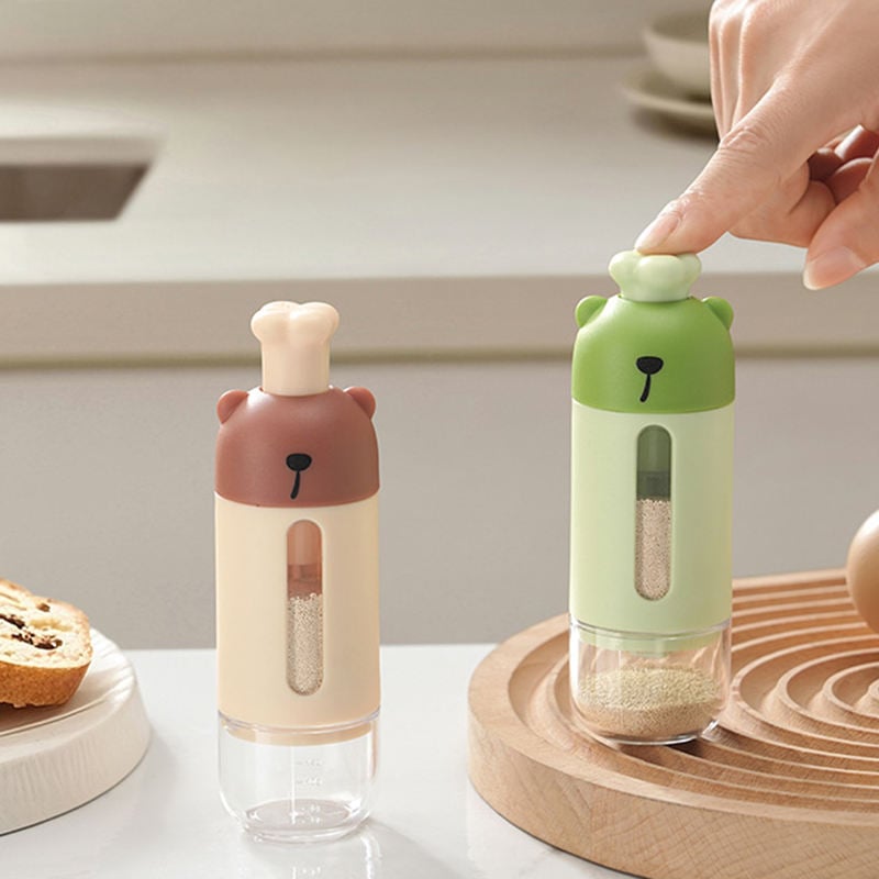 🍞Press Type Kitchen Condiment Dispenser
