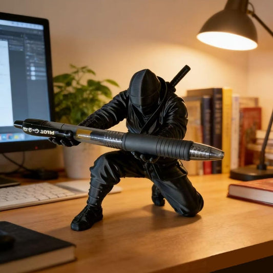 Ninja Pen Holder Desk Organizer