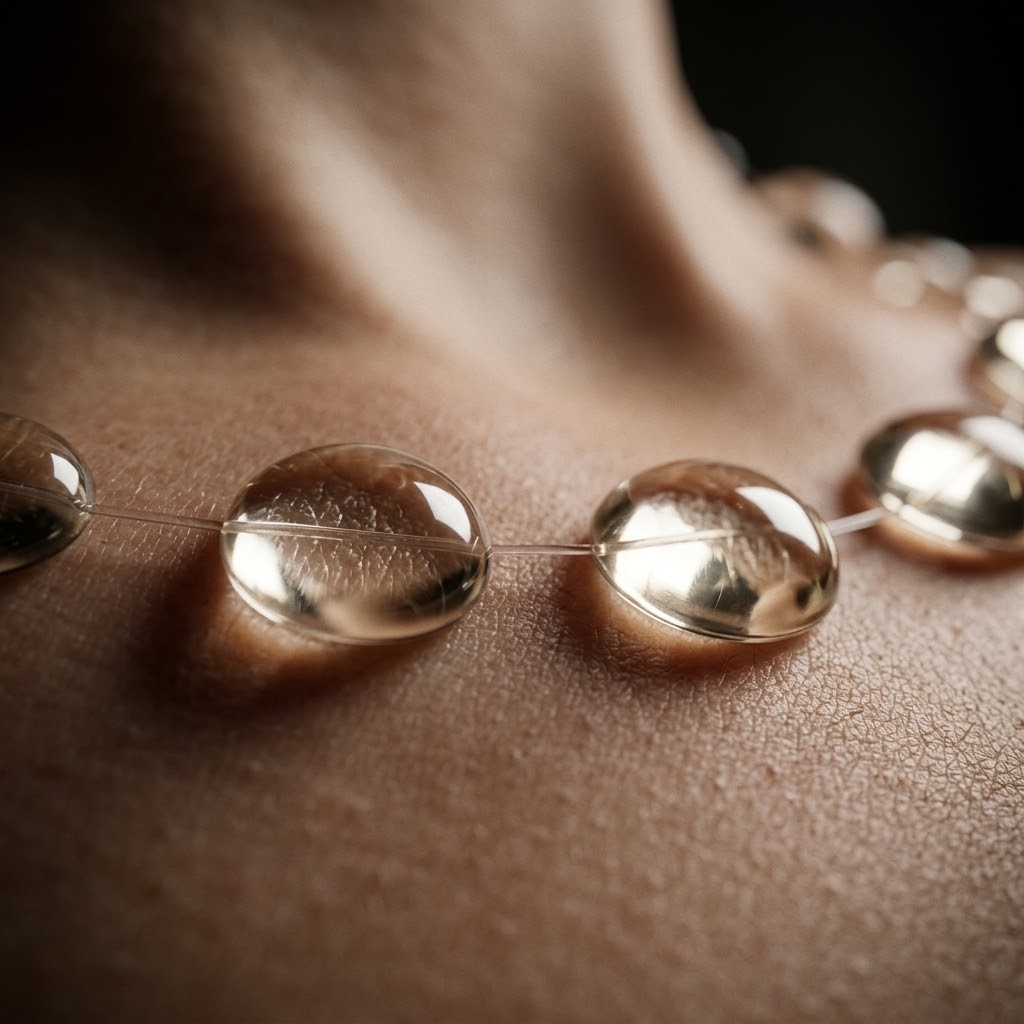 💧Asymmetrical Dewdrop Necklace