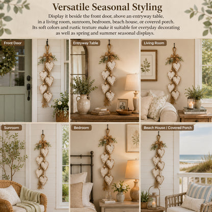 🤎 Hanging Heart Wall Decor