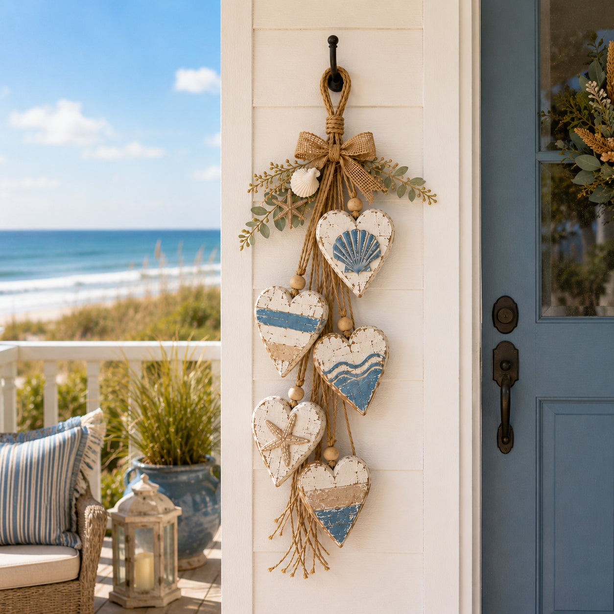 🤎 Hanging Heart Wall Decor