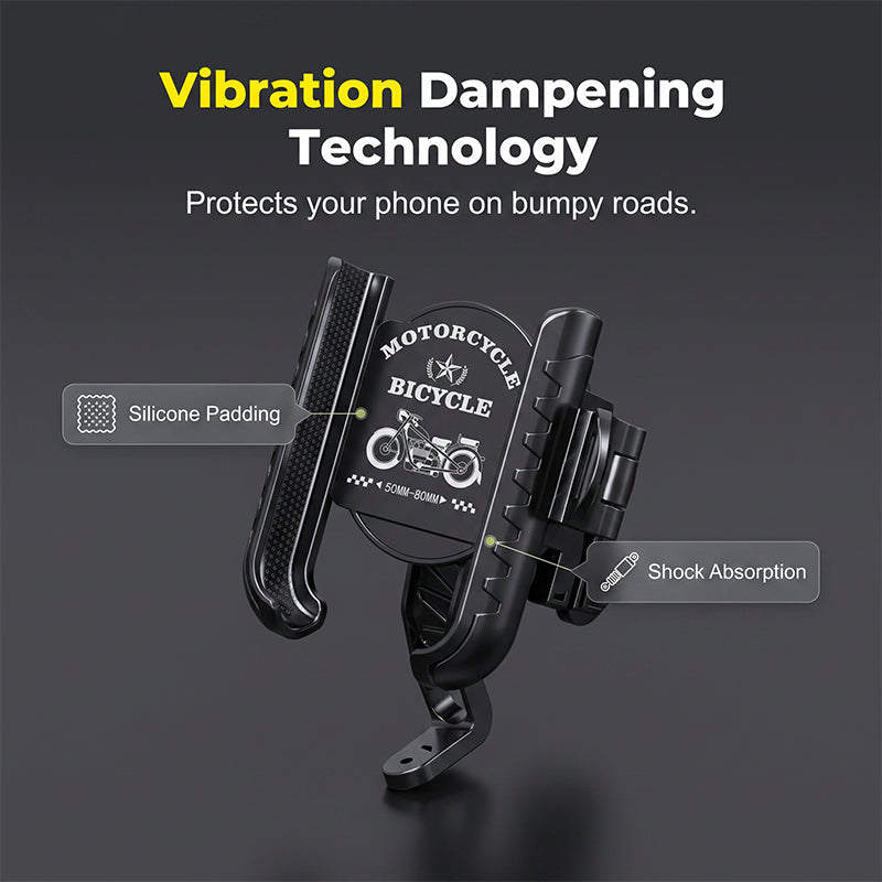 Quick-Release Bike Phone Mount with Secure Lock👍