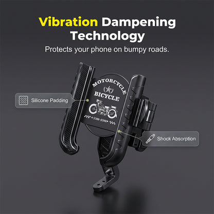 Quick-Release Bike Phone Mount with Secure Lock👍