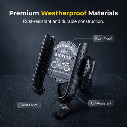 Quick-Release Bike Phone Mount with Secure Lock👍