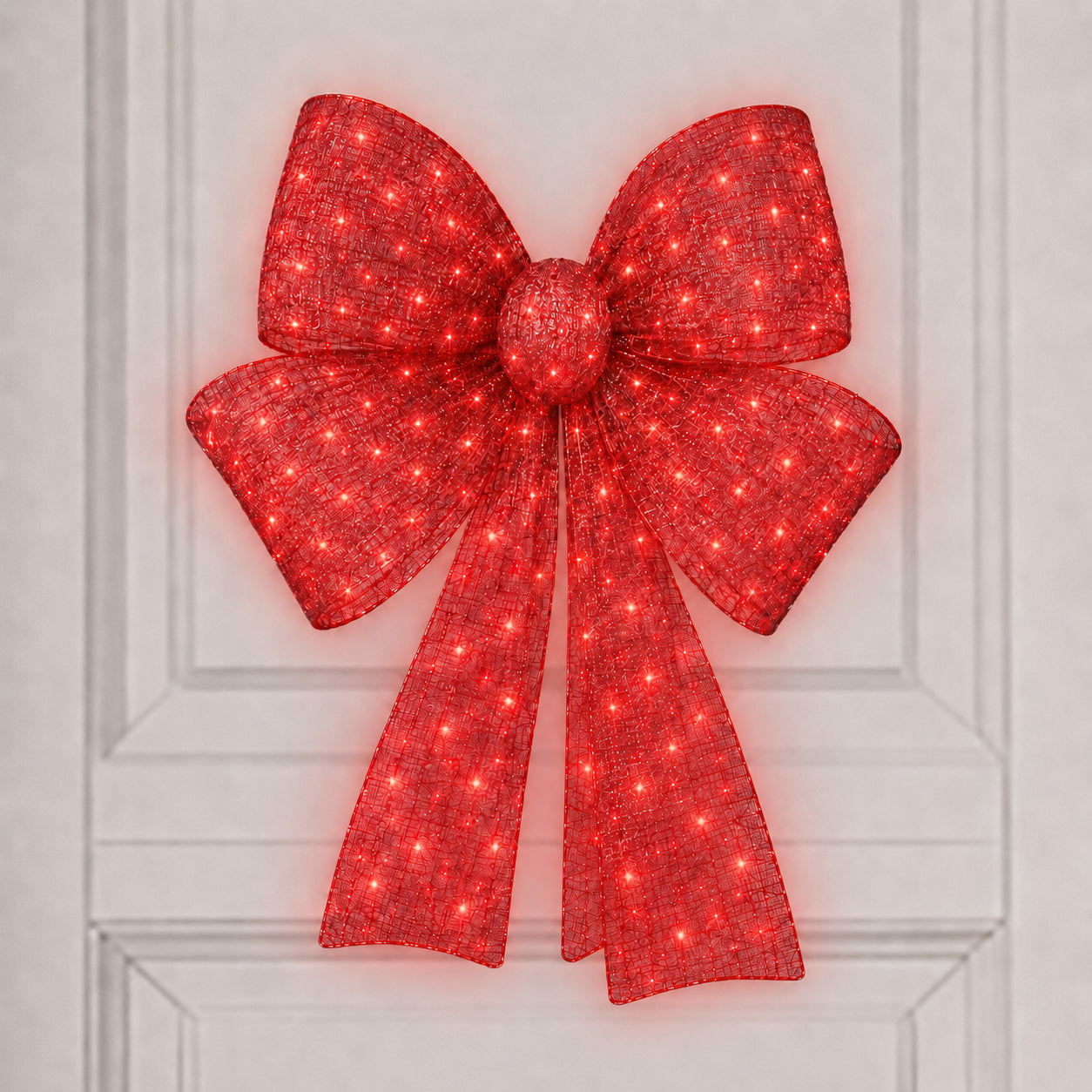 🔥Last Day 55% OFF🎁✨🎄 48-Inch Lighted Christmas Bow 🎀