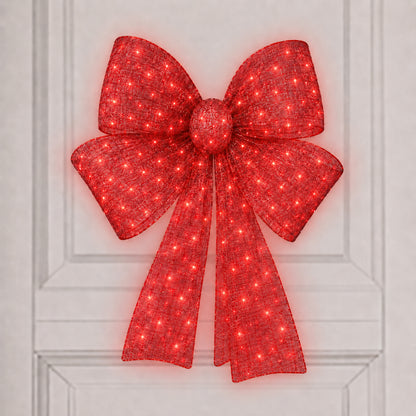 🔥Last Day 55% OFF🎁✨🎄 48-Inch Lighted Christmas Bow 🎀