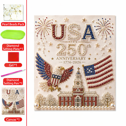 250th Anniversary DIY Pearl Painting Kit ✨❤️‍🔥
