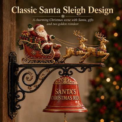 🎅🔔Santa Sleigh Decorative Door Bell