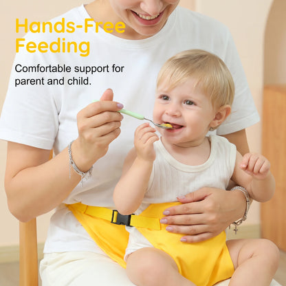 👶🛡️Baby High Chair Seat Belts - Portable Dining Straps Holder
