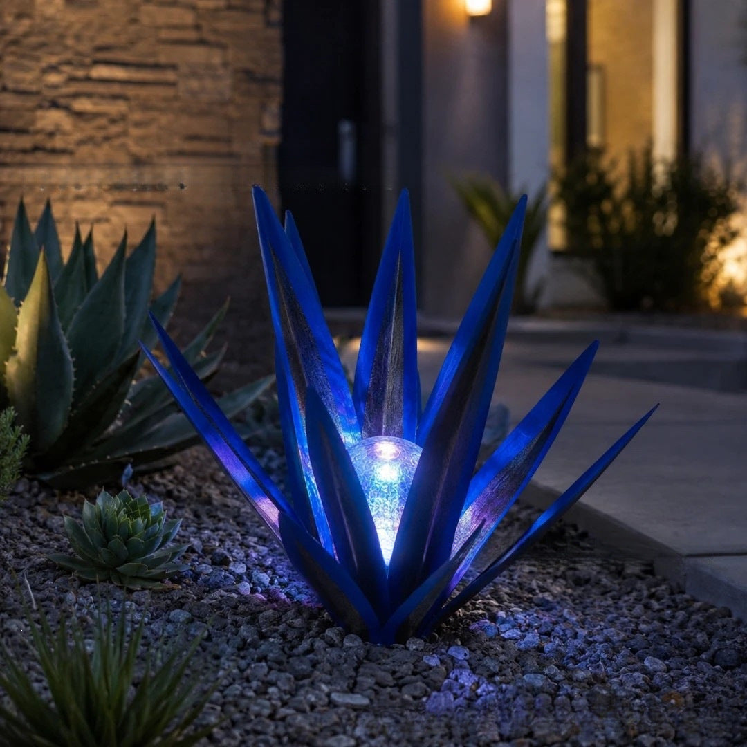 🌞Solar Agave Garden Stake Light