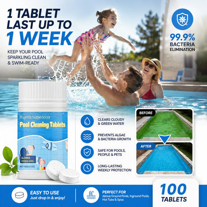 The Next-Gen Pool Purifier is here ✨ 2X Stronger Algae Control, Gentle & Safe for Kids! 👨‍👩‍👧‍👦