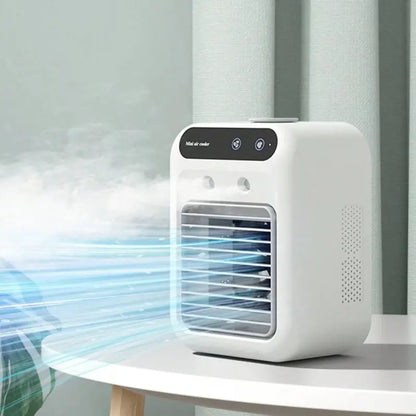 💨Portable USB Desktop Humidifying Cooling Fan
