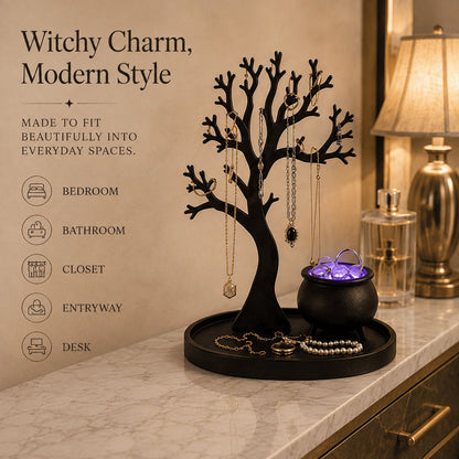 🔥Last Day 50% OFF - 💍✨Illuminated Jewelry Tree Organizer