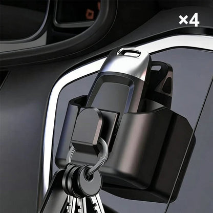 🔥 50% OFF Car Key Fob Holder 🚗 Dashboard Organizer with Card Slot & Hook