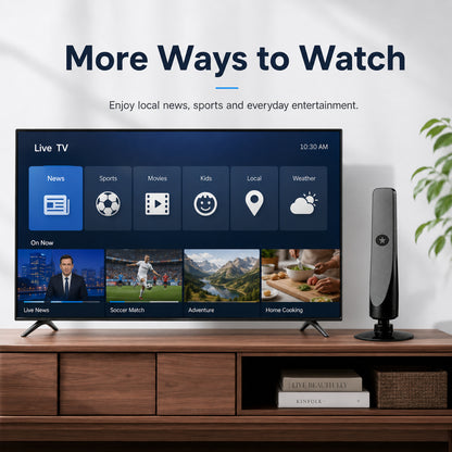 HD TV Antenna – No Subscription, Easy Setup