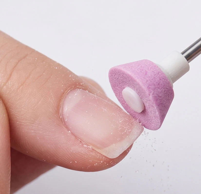 💅✨ Professional Electric Nail Polisher – Smooths thick nails, 99-speed display. Multiple heads for shaping & buffing. Salon at home! 🌟💎