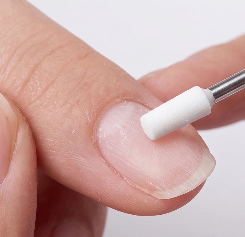 💅✨ Professional Electric Nail Polisher – Smooths thick nails, 99-speed display. Multiple heads for shaping & buffing. Salon at home! 🌟💎