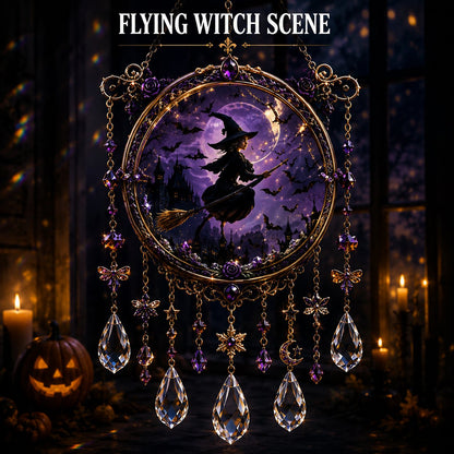 🎁Halloween Special Offer 50% OFF –🏰🎃Halloween Light-Catching Hanging Ornament