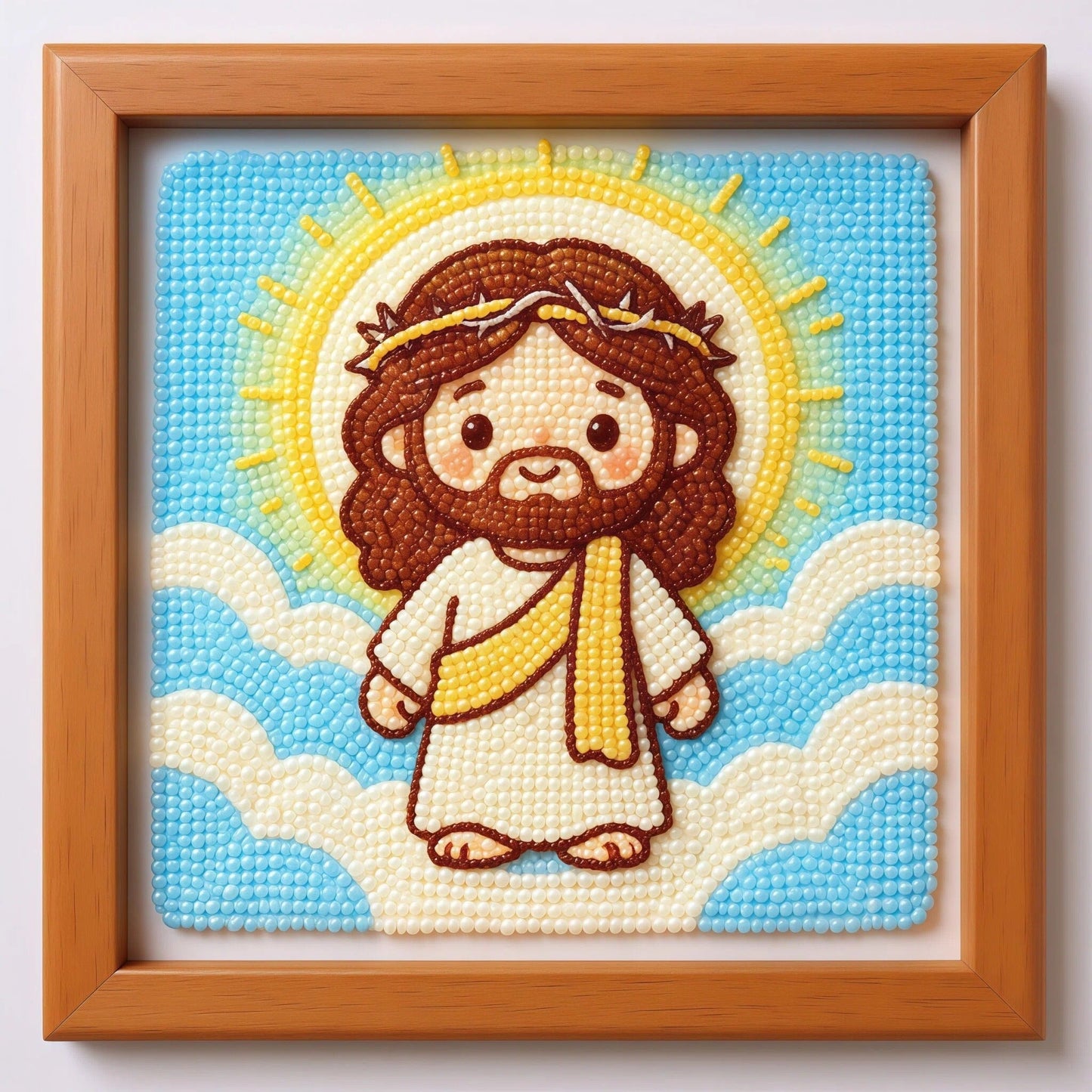 ✝️ Cute Jesus Pearl Diamond Painting Kit