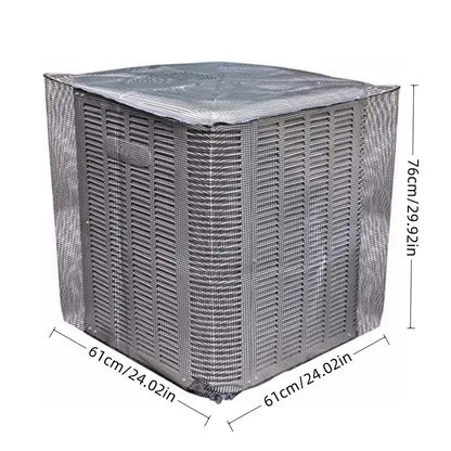 ❄️ Heavy-Duty Mesh AC Cover – ✨All-Season Outdoor Protection