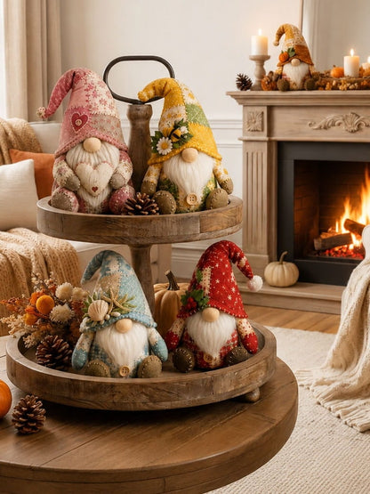 🎁 DIY Patchwork Gnome Kit – Create Your Own Cozy Decor