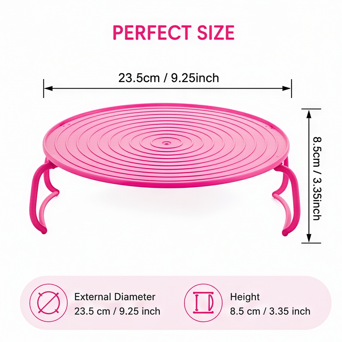 Multifunctional Microwave Layered Steaming Rack/Tray(2Pack)