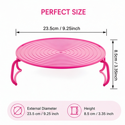 Multifunctional Microwave Layered Steaming Rack/Tray(2Pack)