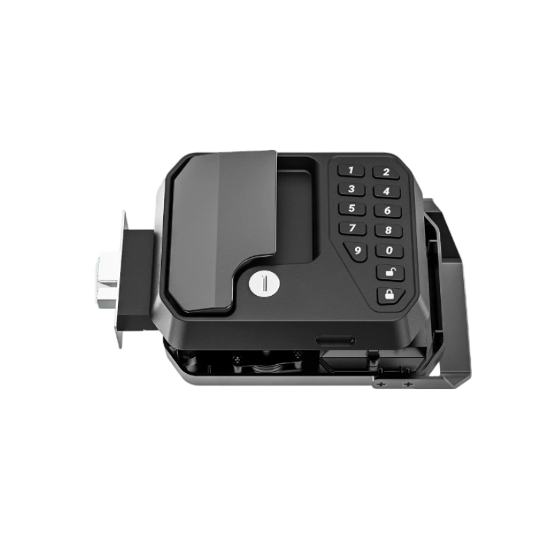 🚪Smart RV Door Lock——Keyless entry, supporting 100-foot Bluetooth app access, fingerprint recognition, remote control, and physical keys.
