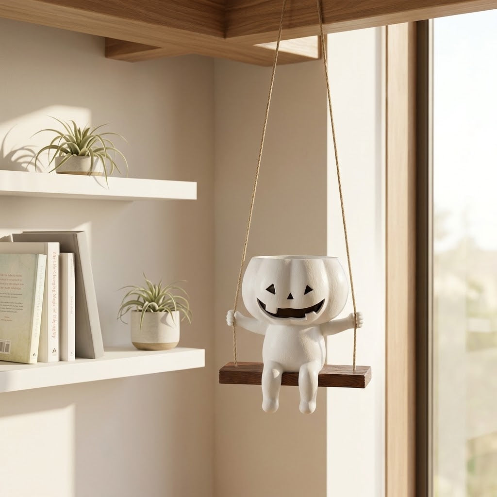 🎃Swing Pumpkin Hanging Planter Pot
