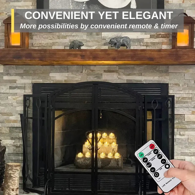🔥 Rechargeable LED Tea Lights with Remote Control — The Last Tea Lights You’ll Ever Need